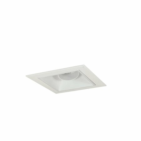 Nora Lighting 2in M2 Sq. LED Downlight, 600lm / 8W, 3000K, , Matte White NM2-2SDC6030MPW NMIOT-11-B-A-50X-10-MPW